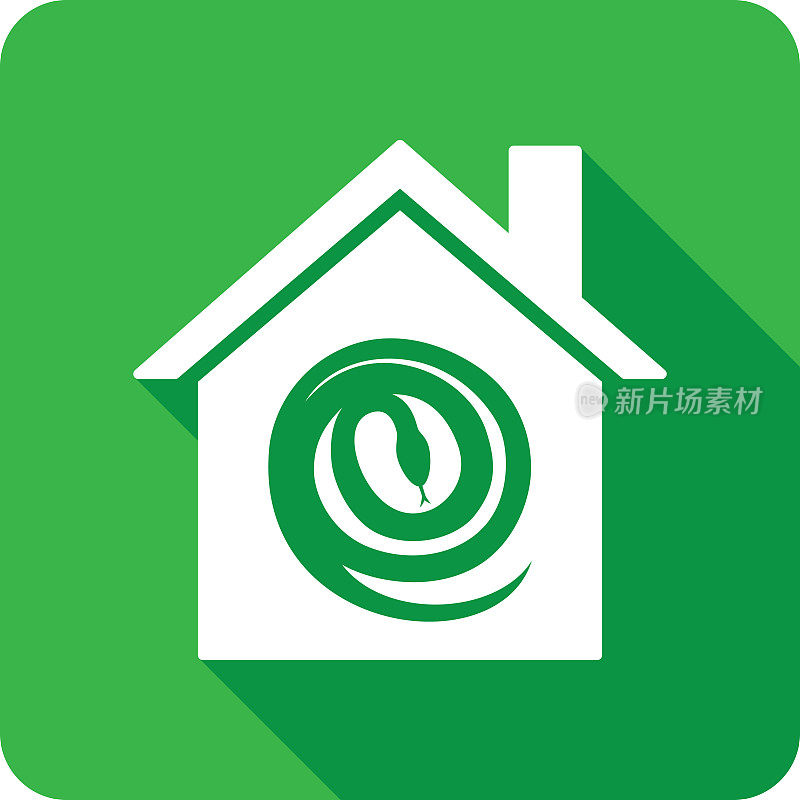 House Snake图标剪影